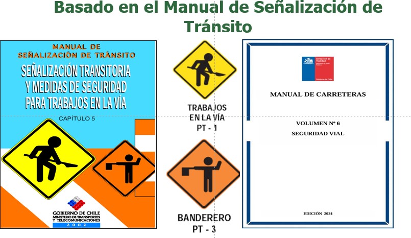 Material técnico de señalización y seguridad vial